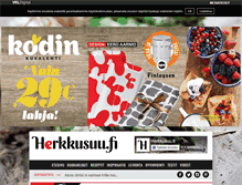 Tablet Screenshot of herkkusuu.fi